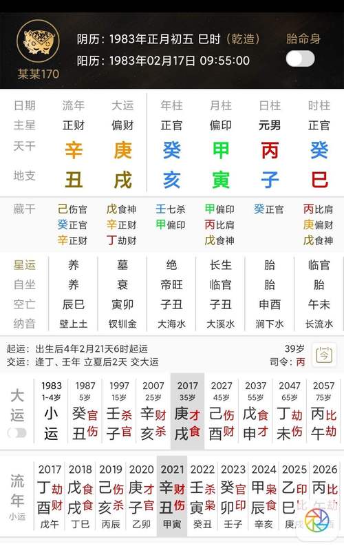 八字怎么算五行缺什么