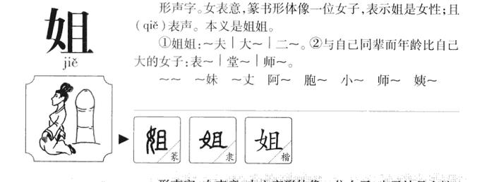 姐字五行属什么 姐字取名有什么意义_好言起名网