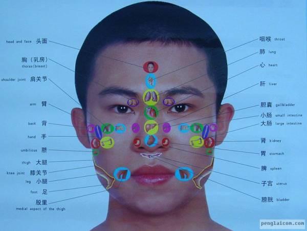 【引用】中医面诊秘诀图-转