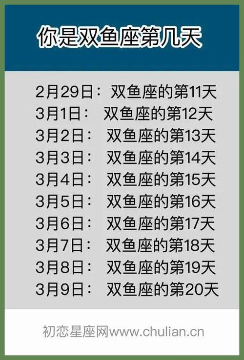 双鱼座几号到几号 双鱼座几月到几月几号的星座