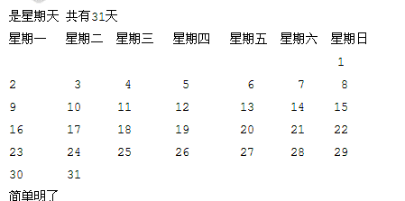 某月有5个星期一,但是这个月的第一天和最后一天都不是星期一,这个月