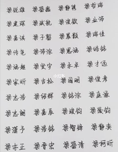 姓梁起名男孩带钊的(梁姓缺金的男孩名字)